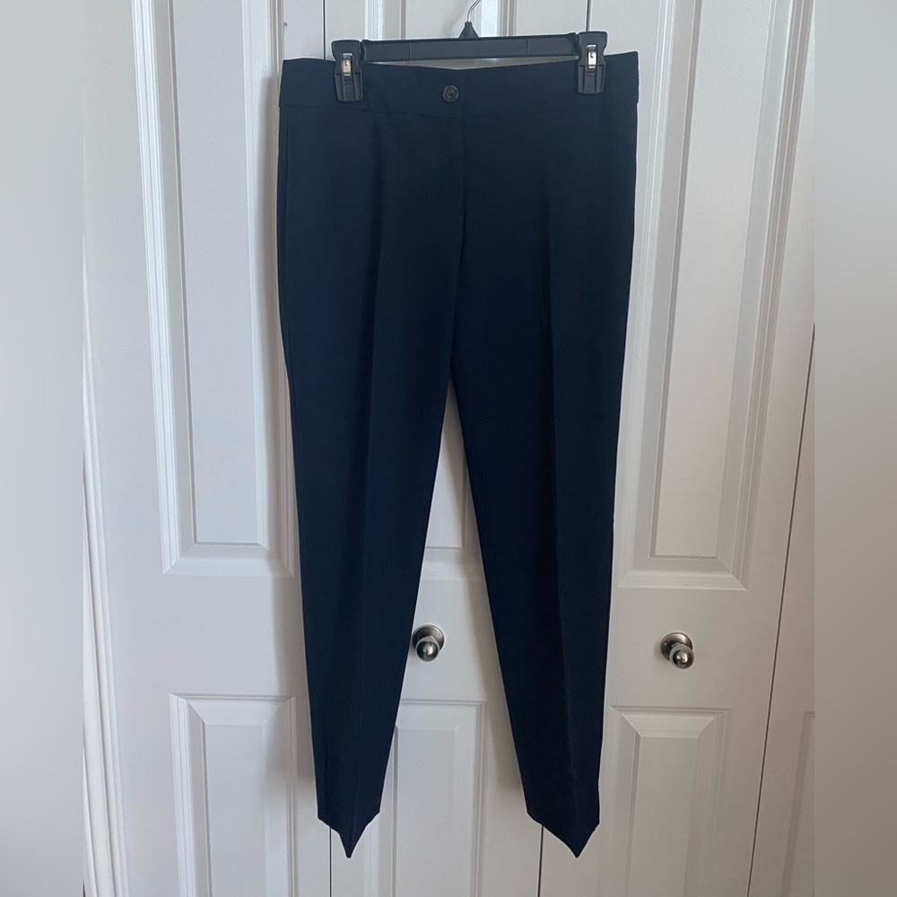 Talbots Women's Classic Dark Navy Trousers